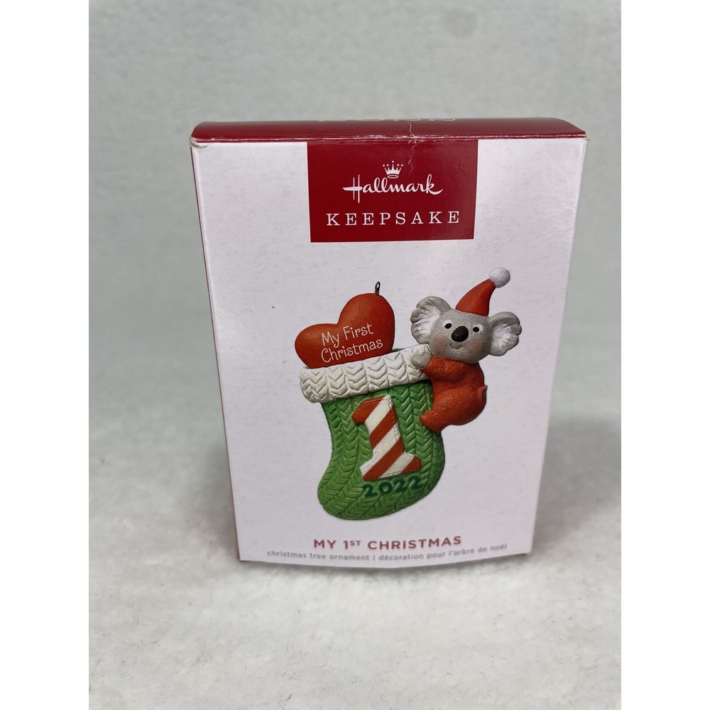 Hallmark Keepsake 2022 My 1st Christmas Ornament NIB